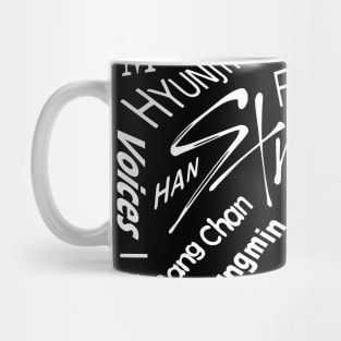 Stray Kids collage white Mug